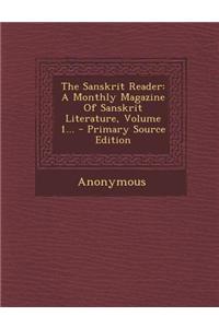 The Sanskrit Reader