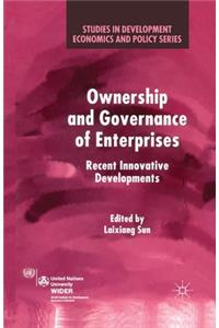 Ownership and Governance of Enterprises