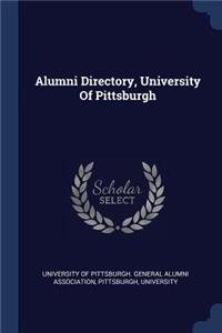 Alumni Directory, University Of Pittsburgh