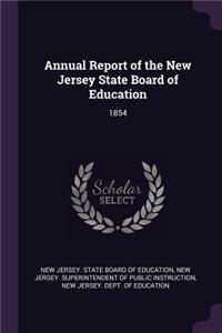 Annual Report of the New Jersey State Board of Education