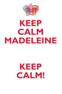 KEEP CALM MADELEINE! AFFIRMATIONS WORKBOOK Positive Affirmations Workbook Includes