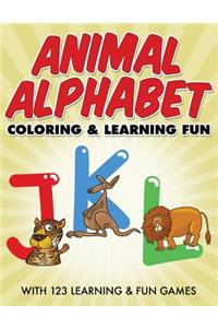 Animal Alphabet Coloring & Learning Fun