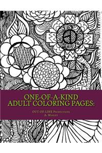 ONE-OF-A-KIND Adult Coloring Pages