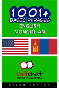 1001+ Basic Phrases English - Mongolian