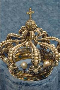 Gold Crown with Jewels Journal