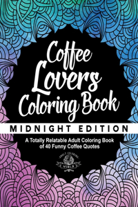 Coffee Lover's Coloring Book