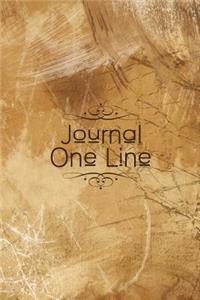 Journal One Line
