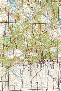 U S National Atlas Colorado Map Journal: A Blank Lined Journal For Writing and Note Taking