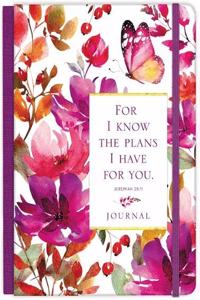 For I Know the Plans Hardcover Journal