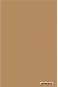 Classic Mole Notebook - Brown Cover