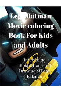 Lego Batman Movie coloring Book For Kids and Adults