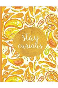 Graph Paper Journal - Stay Curious