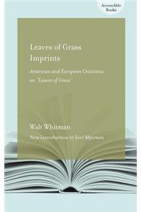 Leaves of Grass Imprints