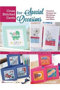 Cross Stitched Cards for Special Occasions