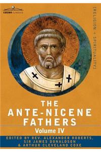 The Ante-Nicene Fathers