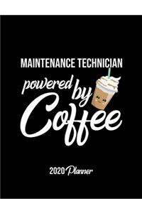 Maintenance Technician Powered By Coffee 2020 Planner