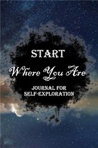 Start Where You Are