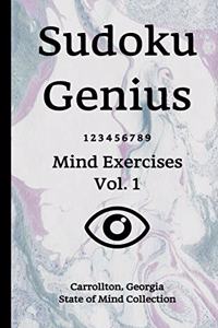 Sudoku Genius Mind Exercises Volume 1