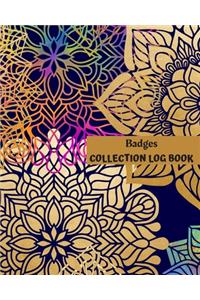 Badges Collection Log Book
