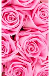 Pink Rose Floral Notebook
