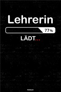 Lehrerin Lädt... Notizbuch