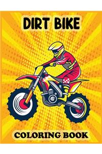 Dirt Bike Coloring Book