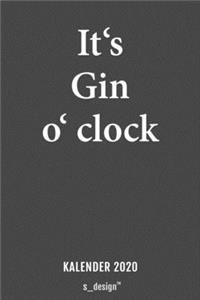 Kalender 2020 für Gin Trinker & Gin Liebhaber / Alkohol / Drink / Drinks Fans