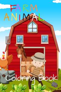 Farm Animal Coloring Book