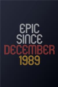 Epic Since December 1988