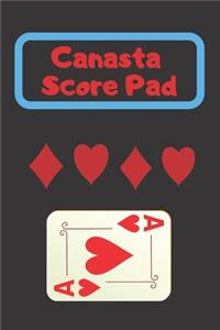 Canasta Score Pad
