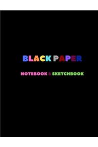 BLACK PAPER Notebook & Sketchbook