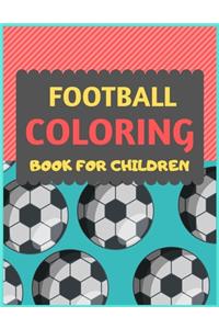 Football Coloring Book For Children