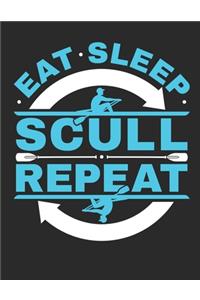 Eat Sleep Scull Repeat