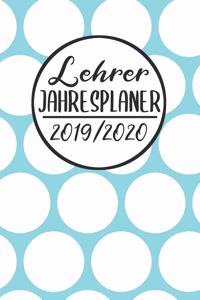 Lehrer Jahresplaner 2019 / 2020