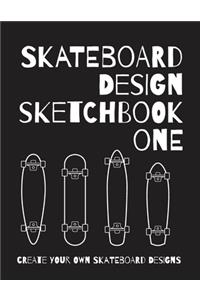 Skateboard Design Sketchbook One