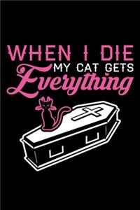 When I Die My Cats Get Everything