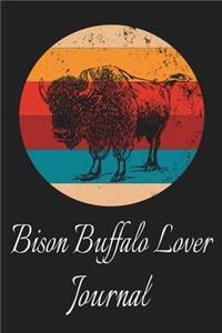 Bison Buffalo Lover Journal
