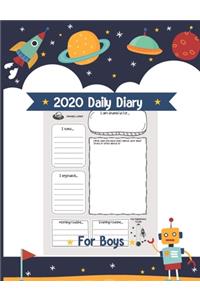 2020 Daily Diary for Boys