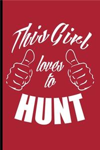 Women Hunting Journal Logbook