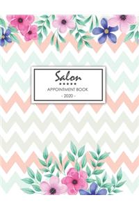Salon Appointment Book 2020
