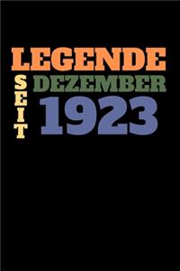 Legende seit Dezember 1923