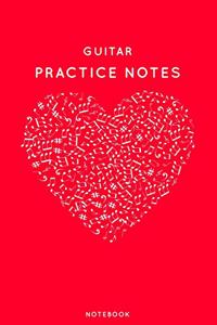 Guitar Practice Notes