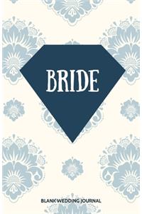 Bride Small Size Blank Journal-Wedding Planner&To-Do List-5.5