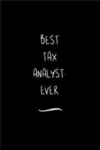 Best Tax Analyst. Ever