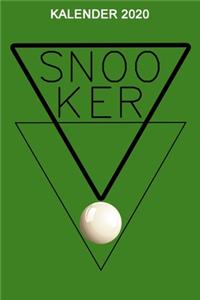 Kalender 2020 Snooker