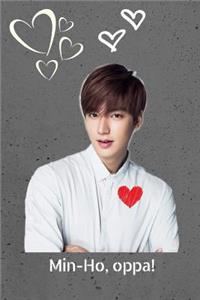 Kdrama Idol Lee Min-Ho Oppa Gift Notebook