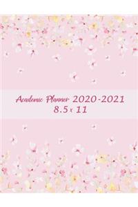 Academic Planner 2020-2021 8.5 x 11