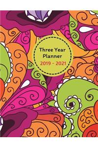 Three Year Planner 2019 - 2021 Ari
