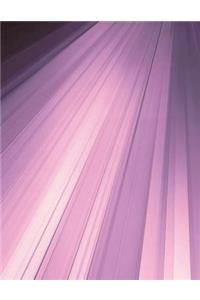 Purple Notebook large Size 8.5 x 11 Ruled 150 Pages