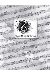 Sheet Music Notebook